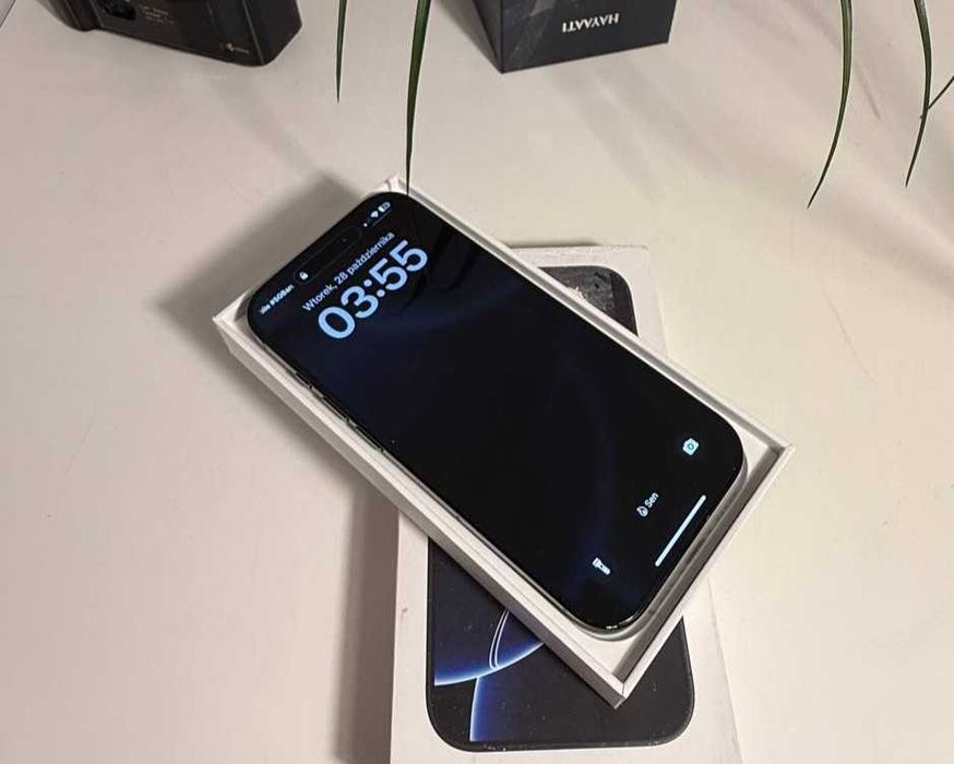 iPhone 16 PRO 128 GB JAK NOWY! 100% kondycji baterii gwarancja do 2026