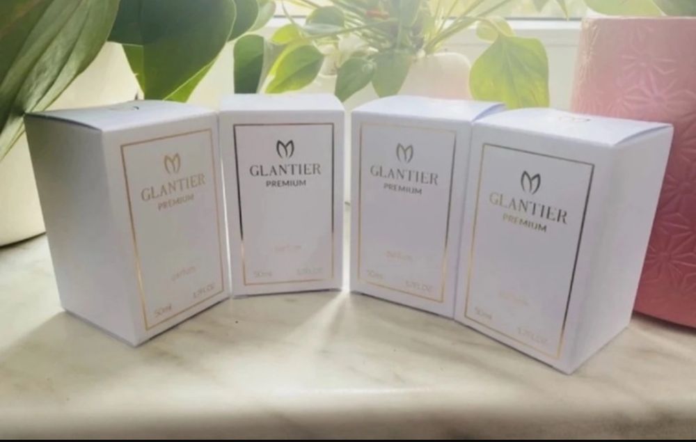 Perfumy Glantier 4 sztuki po 50ml
