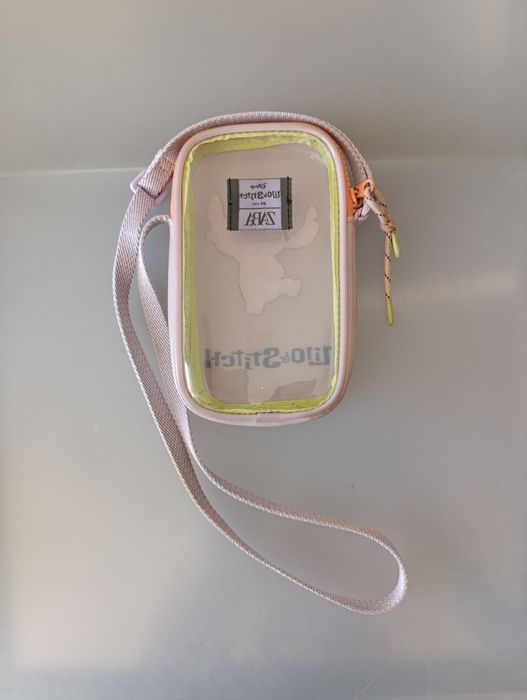 Bolsa para telemóvel do Stitch.
