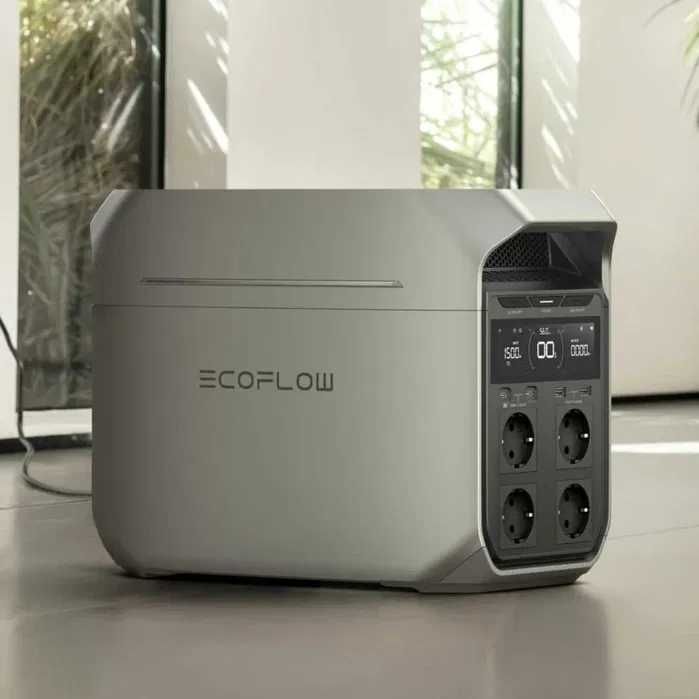 !!АКЦІЙНА ЦІНА!!ХІТ!!!Нова EcoFlow DELTA 3 нова європейська запакована зарядна станці, євро розетка