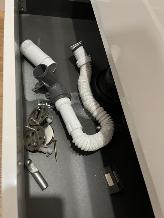 Conjunto WC - Lavatório com armário + Sanita