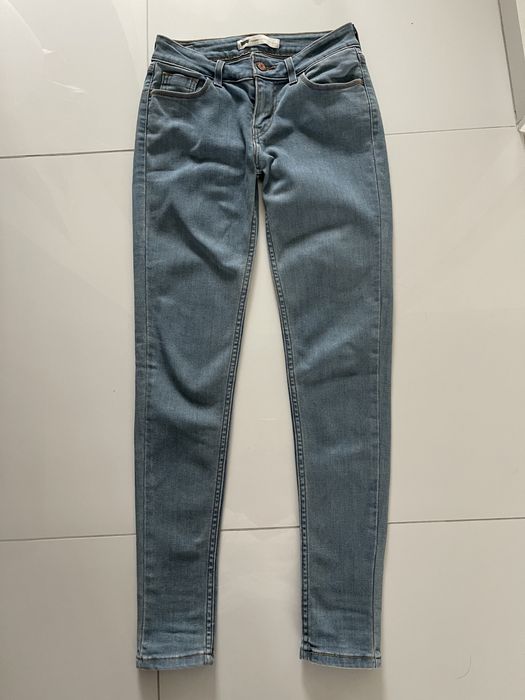 Spodnie skiny Levis spodnie damskie