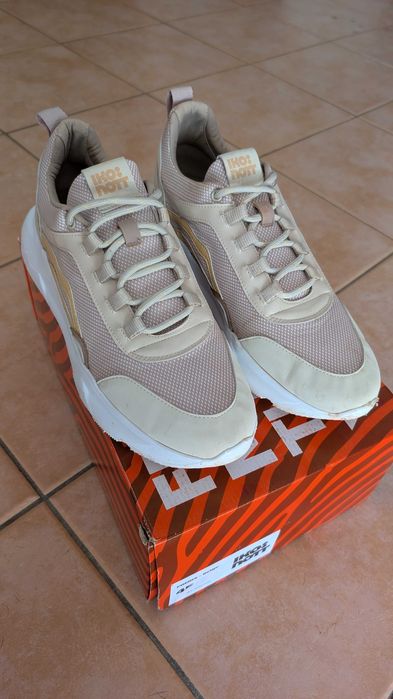 Sapatilhas IKO:NOTT Phenix Beige - 45 - Como Novos