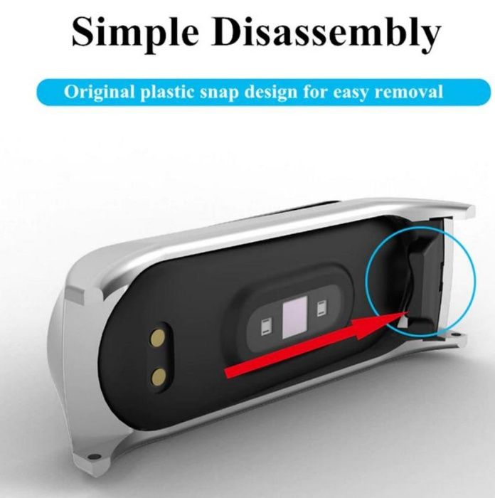 Braceletes Metal Mi Band 3 e 4