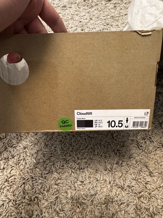 Кросівки ON Cloudtilt Black Asphalt Eclipse BLACK