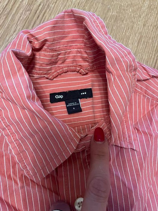 Koszula męska w paski. GAP. Rozmiar S