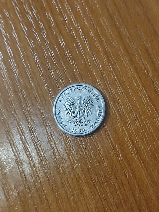 1 zł z 1990r. MW  PRL