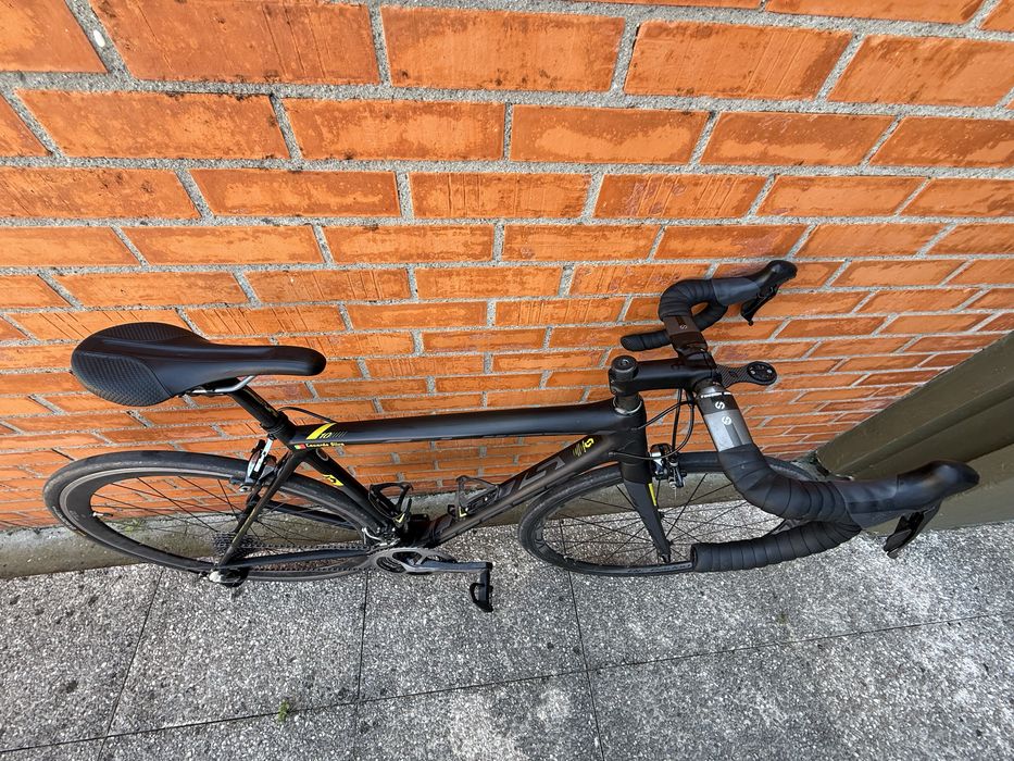 Bicicleta Scott Addict 10 carbono, Dura-Ace, ultra leve 7kg T53