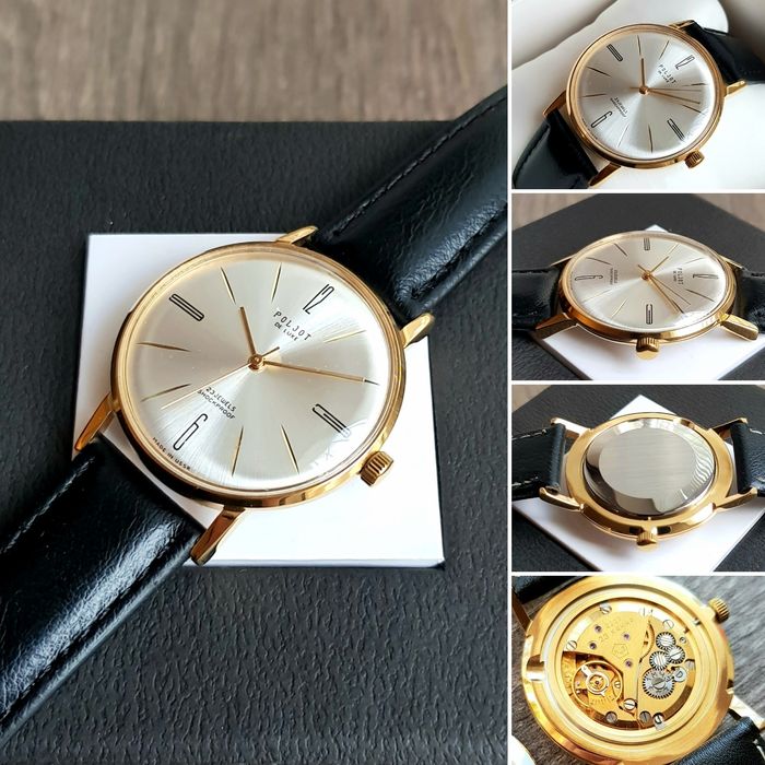 Годинник механічний Poljot de luxe  Shockproof 23 Jewels Cal.2209 USSR
