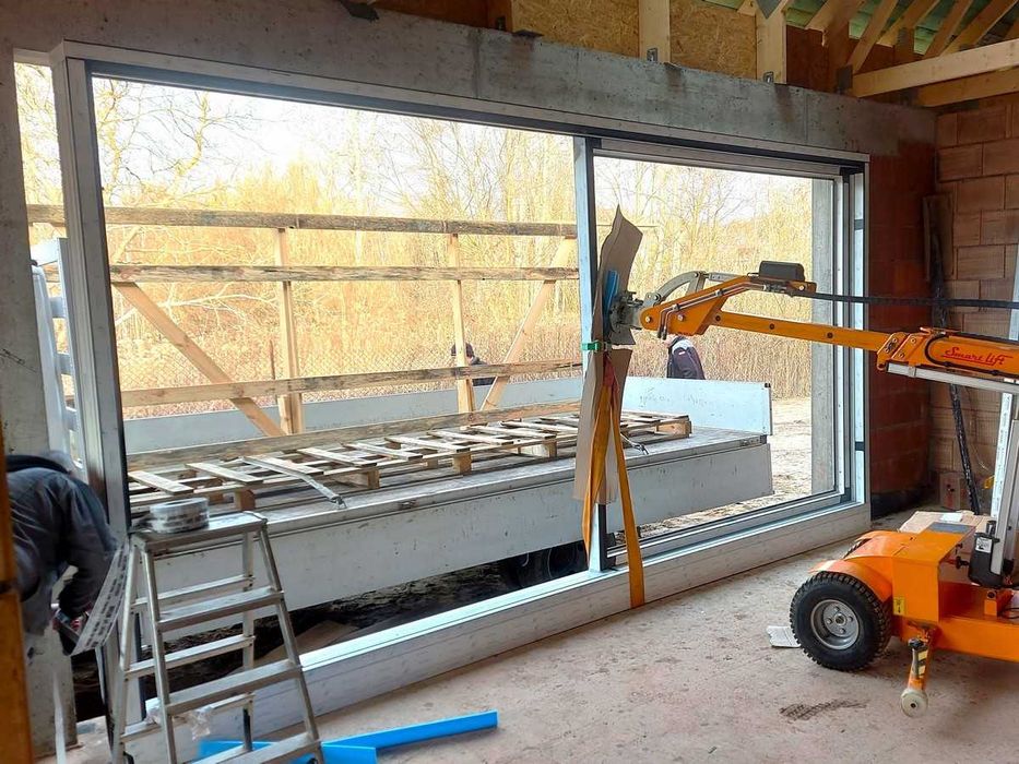 Manipulator do szkła SMARTLIFT SL 608 wynajem mini żuraw do szyb okien