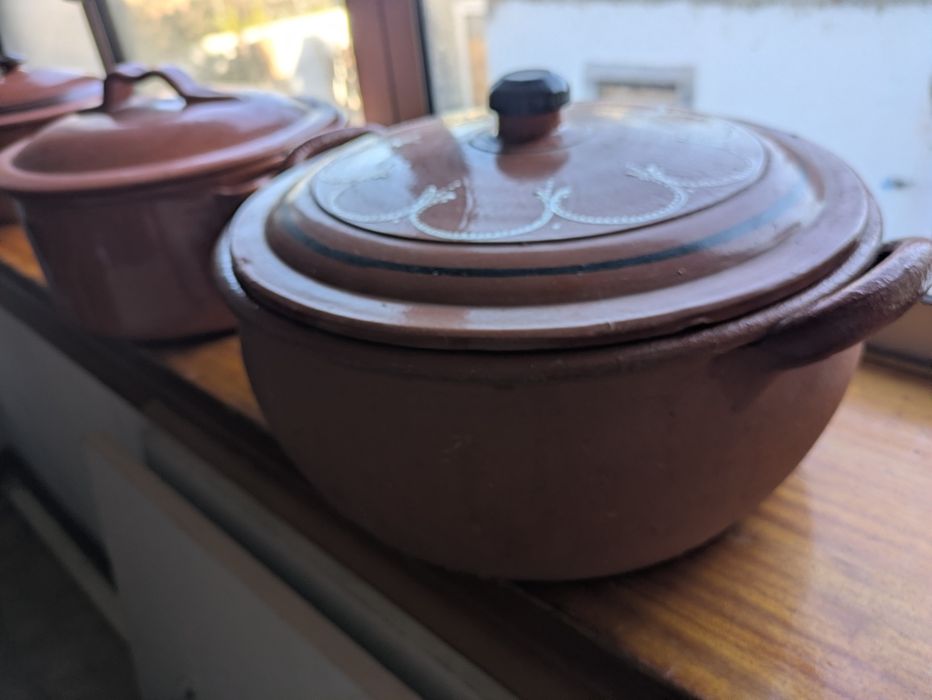 Panela de barro.