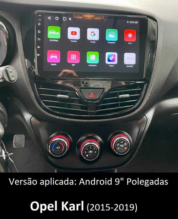 Rádio 2DIN 9" [4+64GB] • Opel CORSA [E] • ADAM • MOKKA • KARL Android