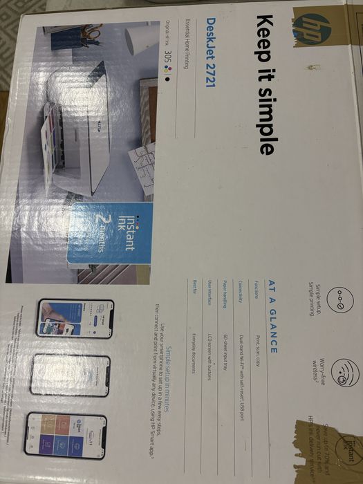 Impressora HP DeskJet 2721