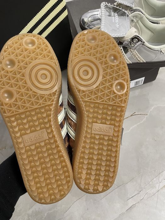 Кросівки adidas samba Wales Bonner pony leo silver adidas леопард