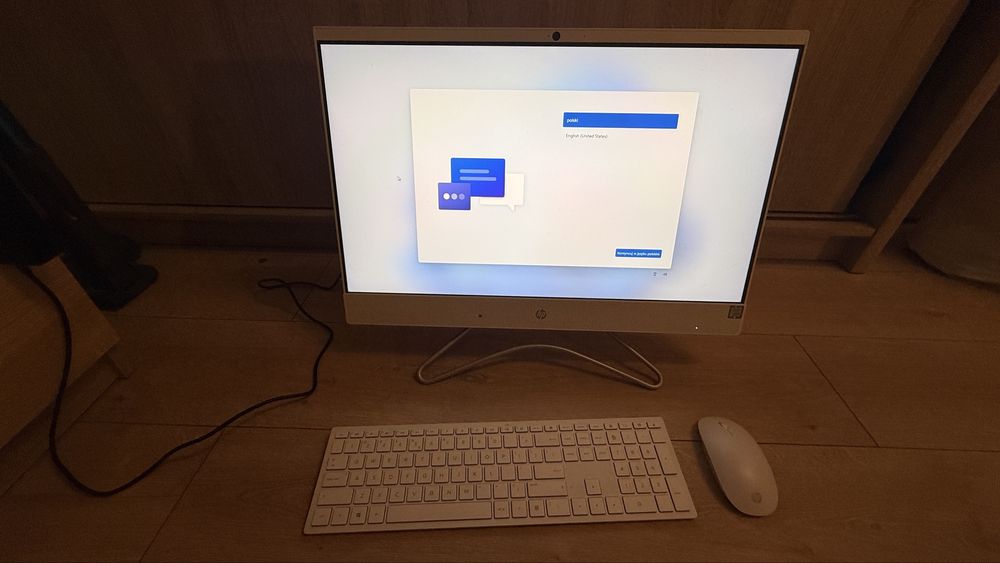 HP All in One komputer 8G Ram, dysk 1,4TB GeForce MX110 2GB Windows 11