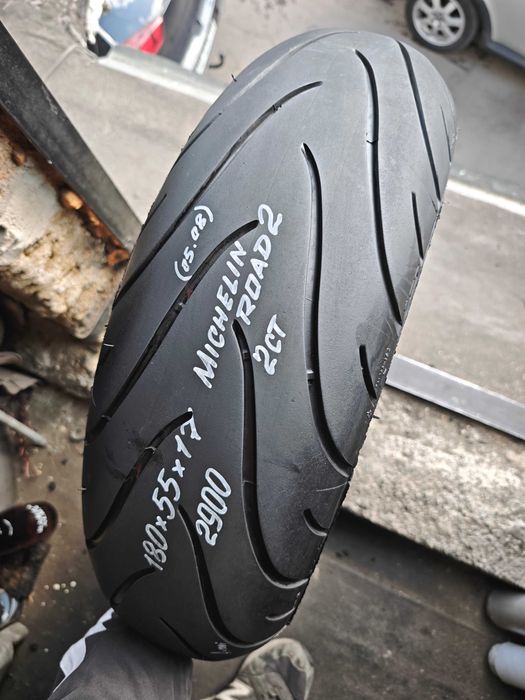Мото шина резина спорт 180/55 R17 задняя с Германии