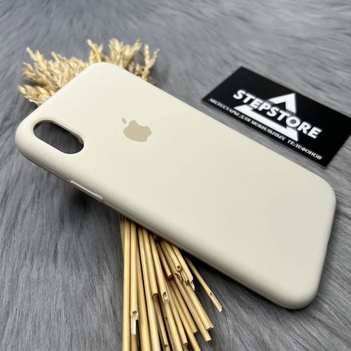 Чехол Silicone case для iPhone XR с микрофиброй силиконовый 10R