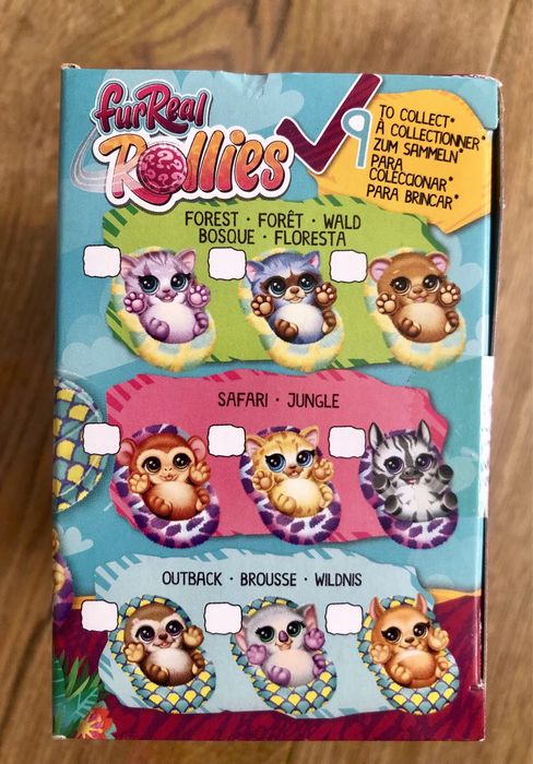 Fur Real Kłębuszki małe zwierzątka, lisek, magnetyczne ptaszki