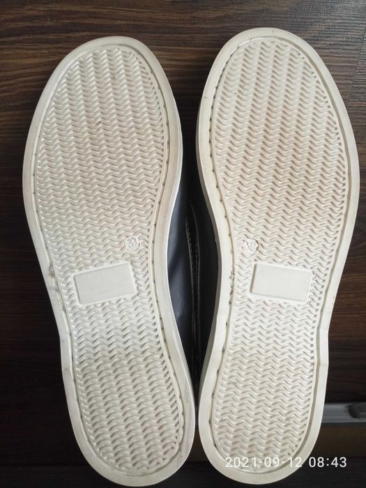 Кожаные женские мокасины Jaguar (Португалия) р.39 цвет морской  волны