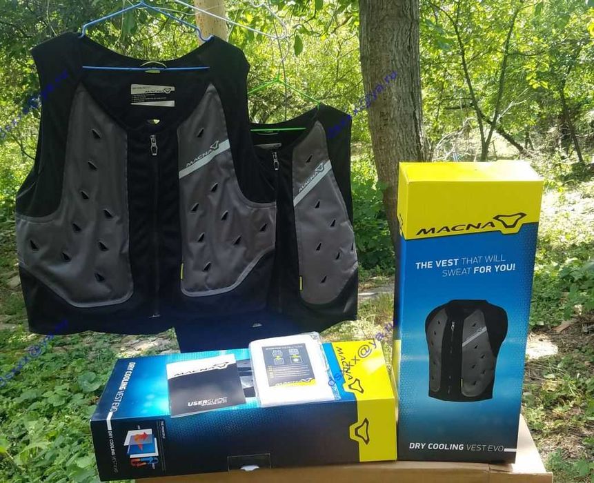 Охолоджуючий сухий мото вело жилет оригінал MACNA Dry Cooling Vest EVO