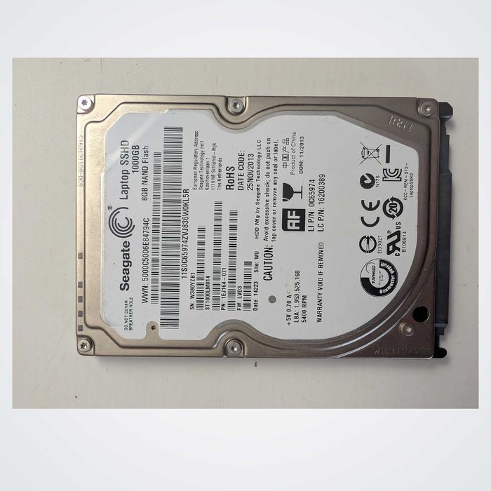 Dysk twardy Seagate Laptop SSHD 1TB 2.5" SATA