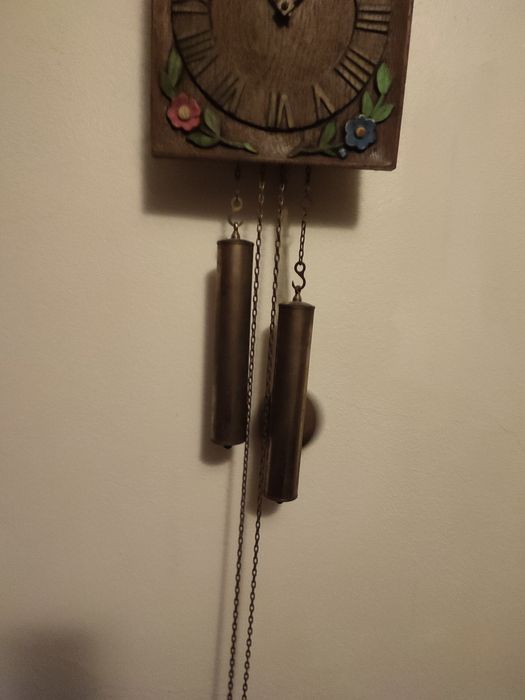 Relógio a corda mecânica.