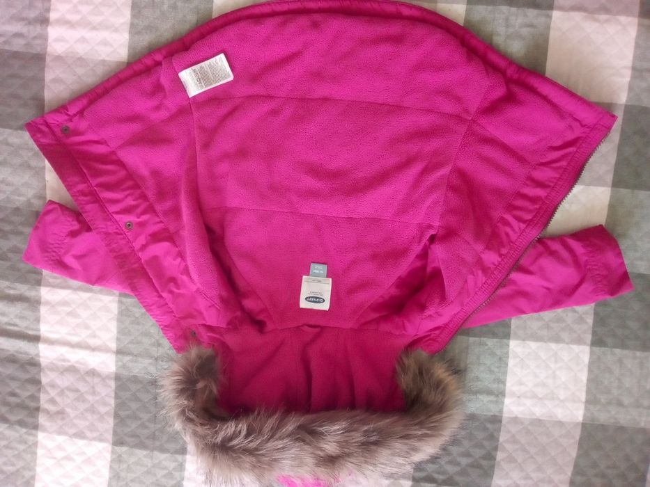 Утепленная ветровка. Парка Old Navy для девочки.