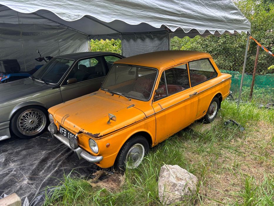 Hillman Imp, 1967r zarejestrowany zabytkowy retro silnik z tyłu