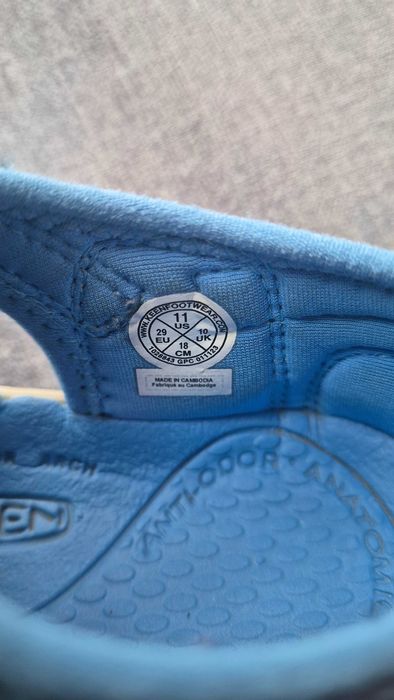 Sandały dziecięce Keen niebieskie