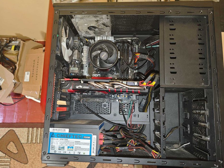 Комп'ютер Ryzen7 2700/GTX 980/16Gb DDR4/SSD 256Gb