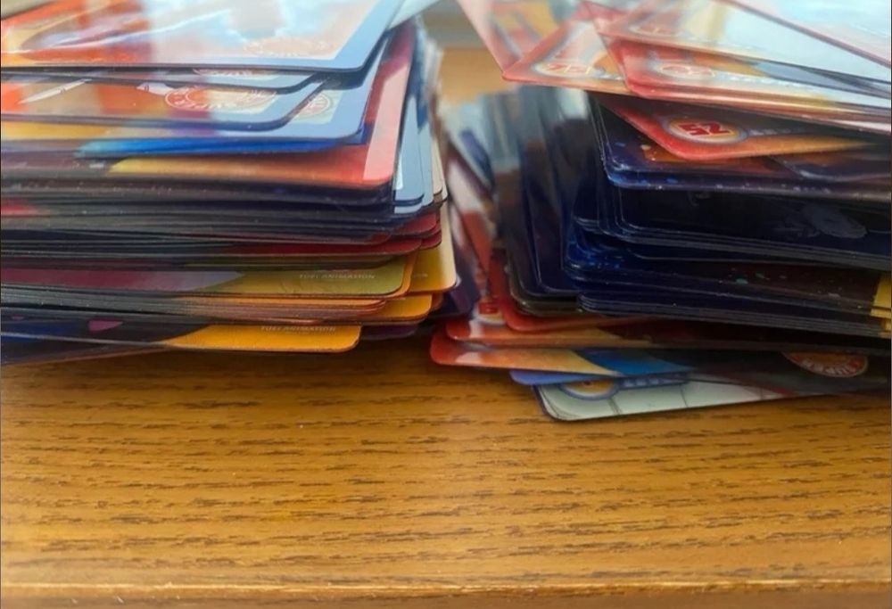Lote de cartas dragon ball super