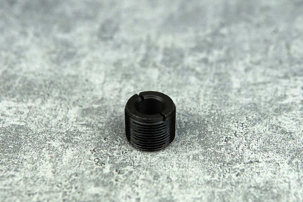 Redukcja gwintu AKM AK-74 przejściówka kompensator tłumik dźwięku stal