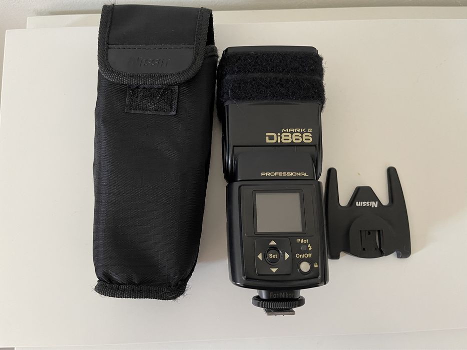 Flash Nissin Di866 Mark II como novo para Nikon