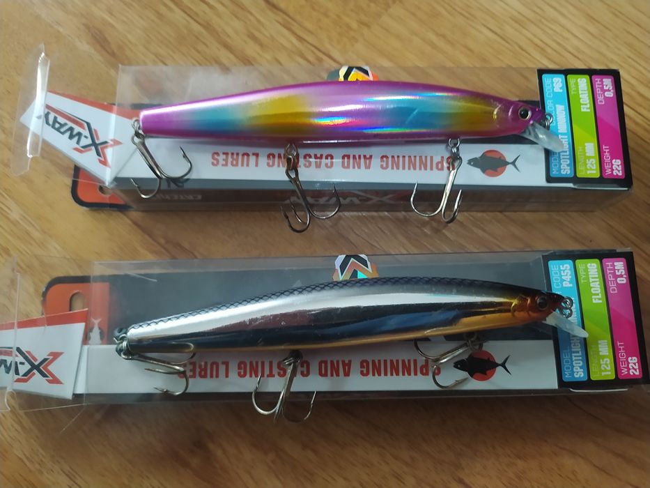 Vendo 3 rapalas spinning .....1 Shimano e 2 x way usadas bom estado