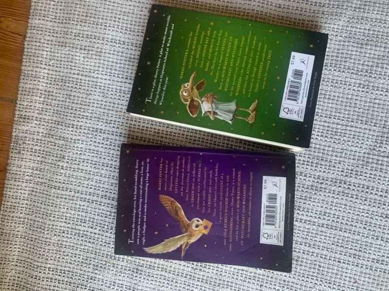 2 x English Harry Potter books