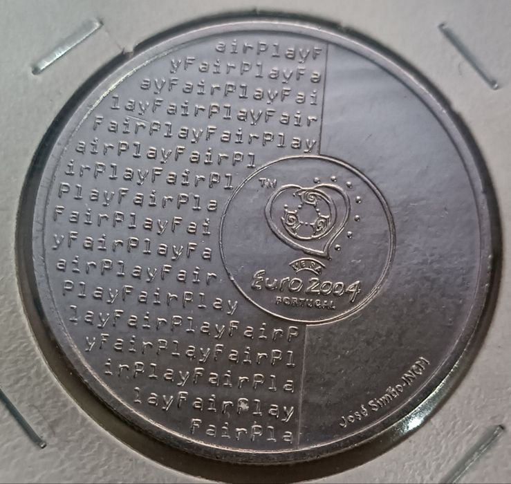 2003 - Portugal - 8 euros - Futebol é Fair Play, paixão  e festa.