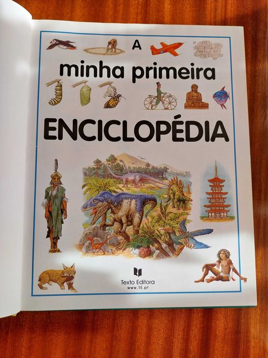 “A Minha Primeira Enciclopédia”, Júnior, Universal, livro didático