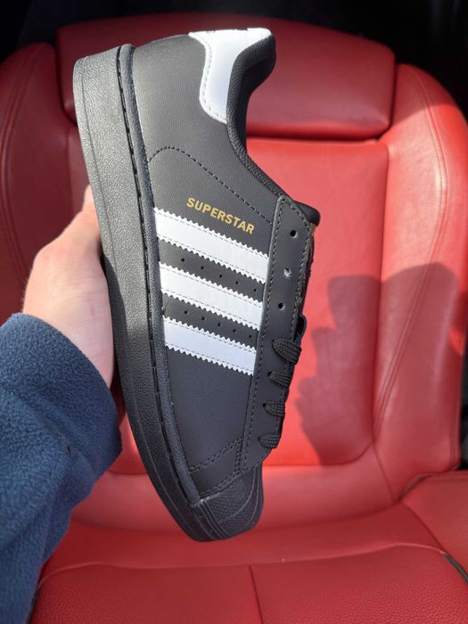 (ОПЛАТА ПІСЛЯ ОГЛЯДУ)Adidas Superstar Classic Black White Адідас