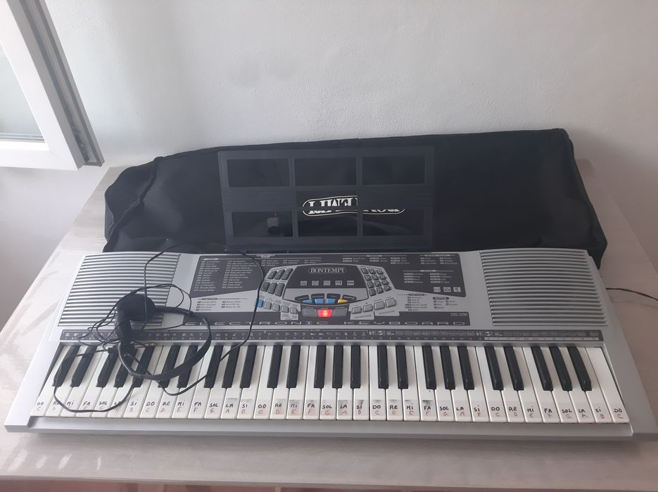 Piano-teclado música bontempi profissional