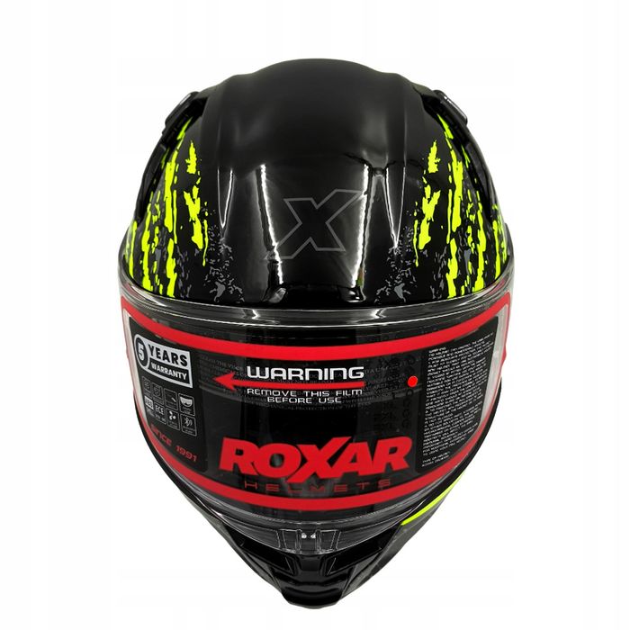 Kask integralny Roxar Bayamo Evo Toxic rozmiar Xl 5 lat gwarancji
