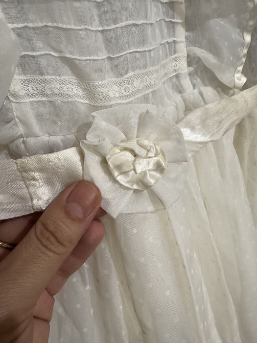 Vestido comunhao menina 7/8 anos