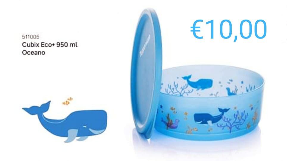 Conjunto Oceano Tupperware