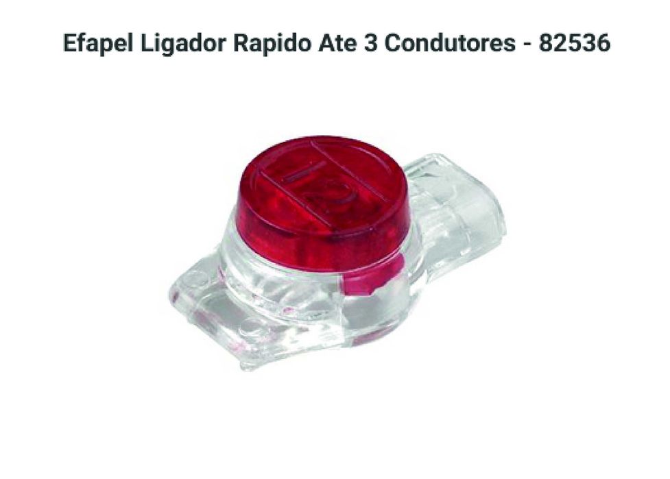 Ligadores Efapel 82536 NOVOS