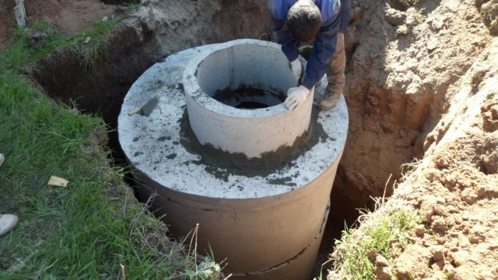 Армовані Каналізаційні БЕТОННІ круги Квадрат КІЛЬЦЯ септик Каналізація