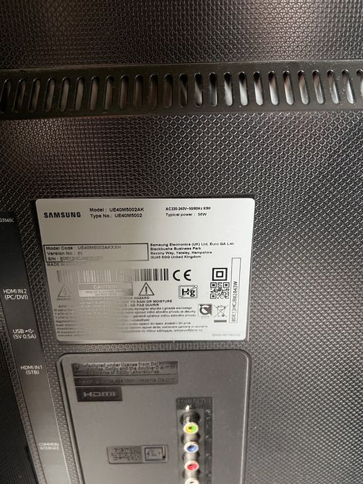 Телевізор Самсунг UE40M5002