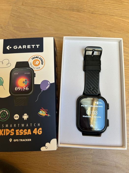 Garett KIDS essa 4G czarny