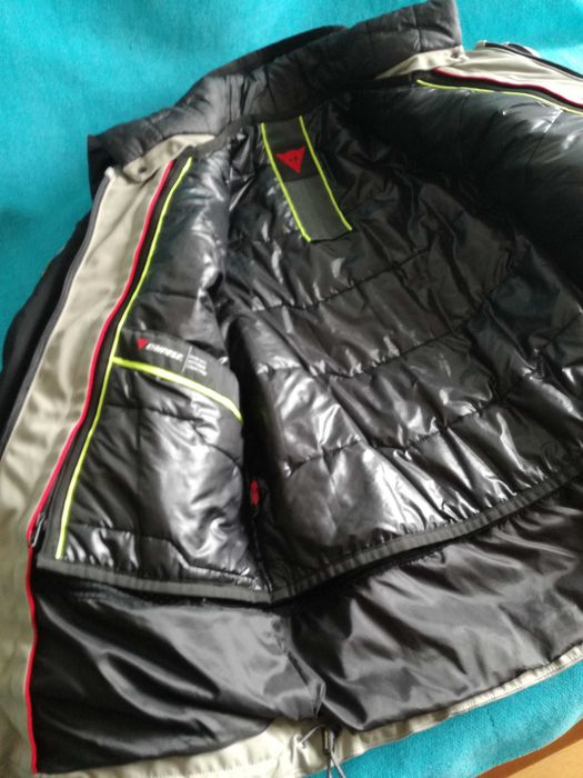 Blusão/Casaco Dainese D-Dry, todas proteções, como novo, quase sem uso