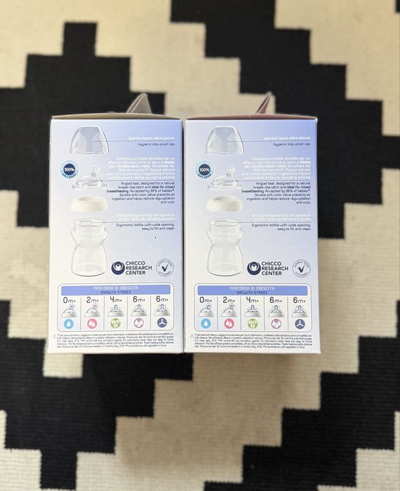 Бутилочка / пляшечка для годування Chicco natural feeling 250 ml / мл