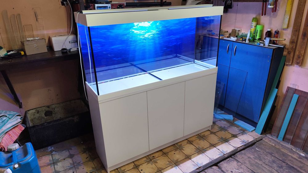 Аквариум Белый 175 литров новый