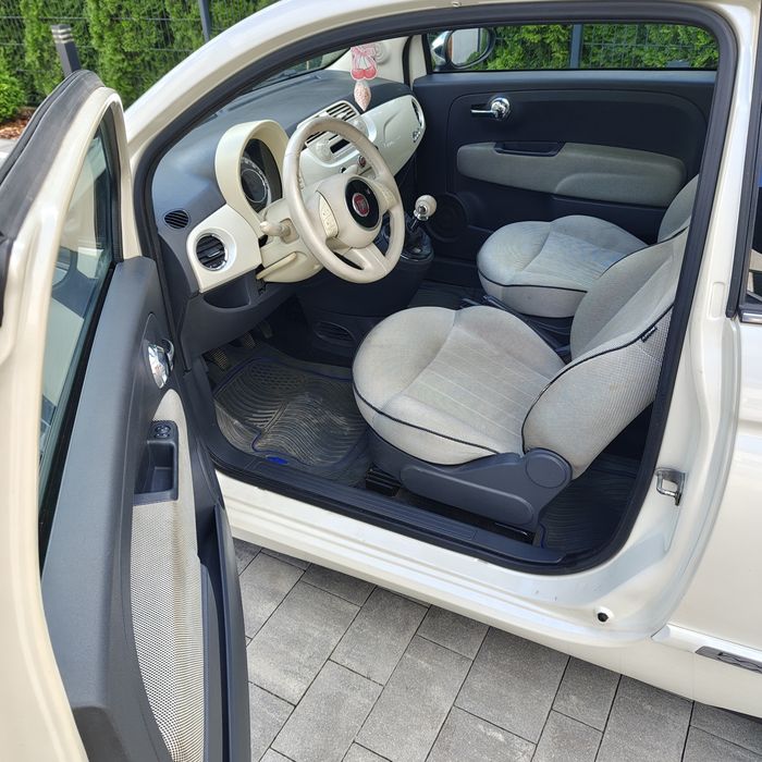 Fiat 500 perłowy oszczędny